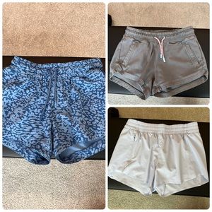3 Pairs of Girls Athleta Shorts